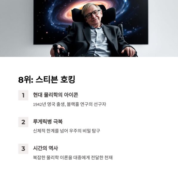 지구 역사상 최고의 천재 TOP10 - Top10no.1