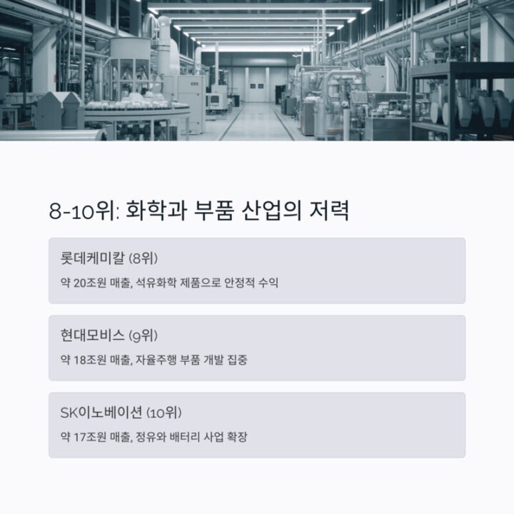 국내 대기업 Top 10
