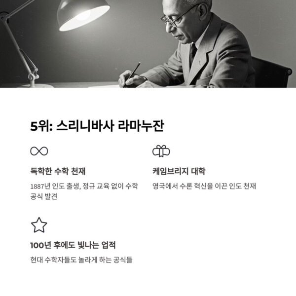 역사상 천재 5