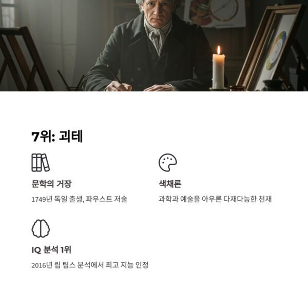 역사상 최고의 천재 괴테