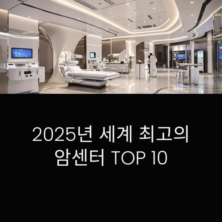 세계 최고의 암센터 TOP 10
