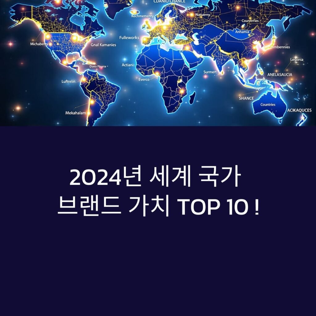 국가 브랜드 가치 top10