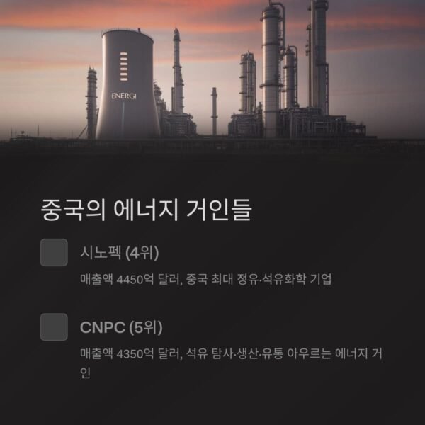 매출최대기업