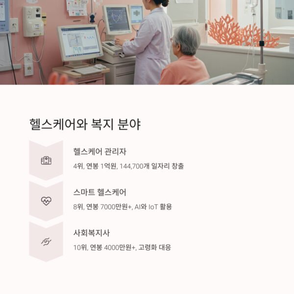 미래를 밝힐 유망 직업 헬스케어