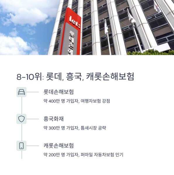손해보험회사 가입자