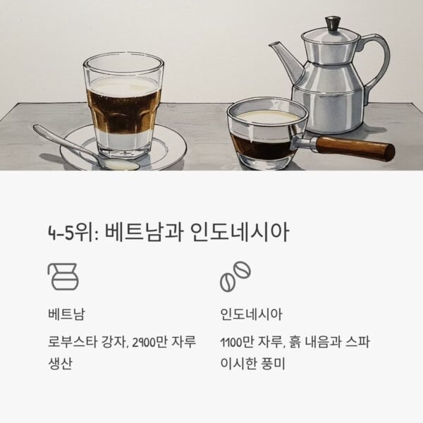 2025년 세계 최고의 커피 산지 TOP4-5