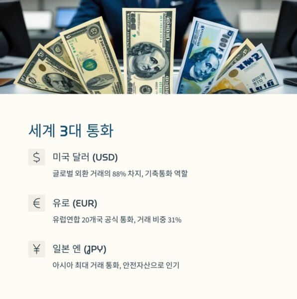 세계 경제를 움직이는 3대 통화