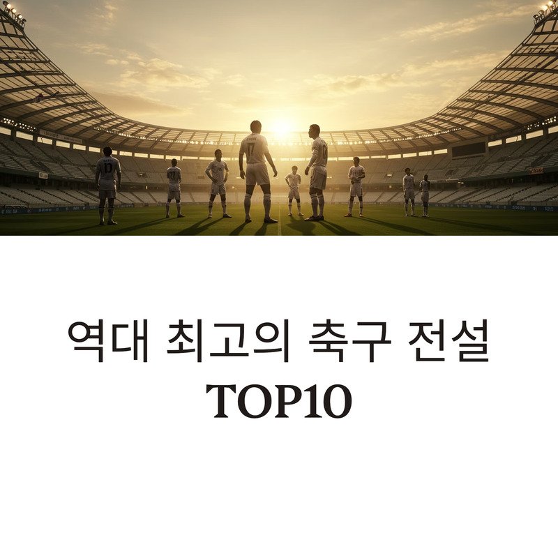 역대 최고의 축구 전설TOP10