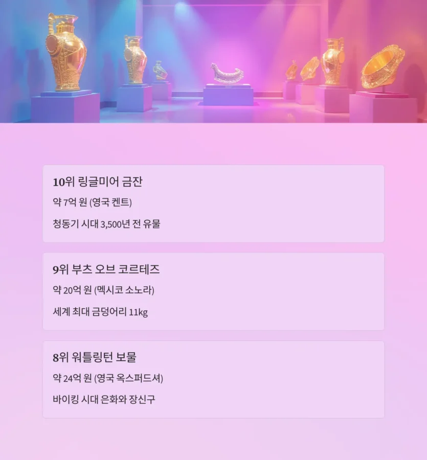 인류 역사 속 가장 큰 숨겨진 보물 Top10 12 2 10 1