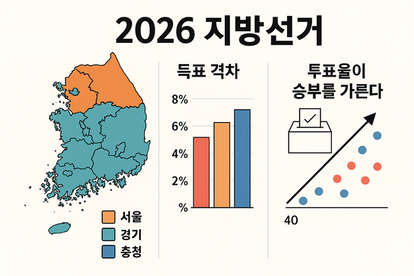 2026 영남 지방선거 판세: D-27, 뒤집히는 '보수의 심장' 대격돌의 의미 13 섹션 2 이미지